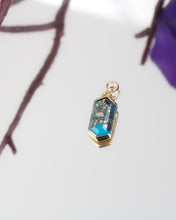 Load image into Gallery viewer, Morenci Turquoise w/ Pyrite Charm
